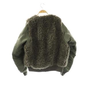 HYKE 24AW 17426 FAUX SHEARING TYPE MA-1