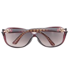 GUCCI ラブリーハート サングラス グラデーション 6413 125 紫 パープル GG3792 /SR