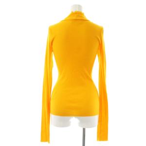 ENFOLD 26SS LONG-SLEEVES T-SHIRT カットソー リブ 長袖 38 オレンジ /HK OS