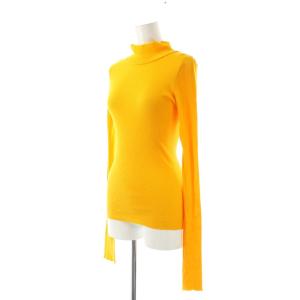 ENFOLD 26SS LONG-SLEEVES T-SHIRT カットソー リブ 長袖 38 オレンジ /HK OS