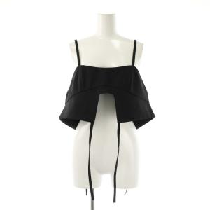 26SS CAMISOLE PARTS ビスチェ 38 ブラック