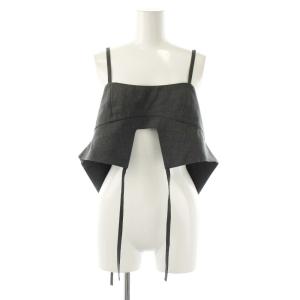 26SS CAMISOLE PARTS ビスチェ 38 グレー