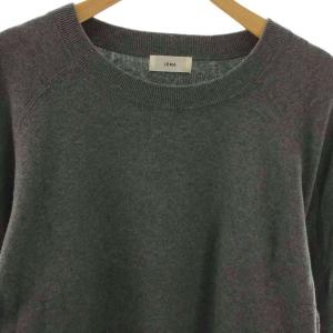 IENA 25AW スイビスムースプルオーバー ニット セーター F グレー /ES OS