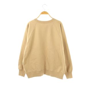 JOURNAL STANDARD relume 25AW ラグランロゴスウェット トレーナー F ベージュ /ES OS