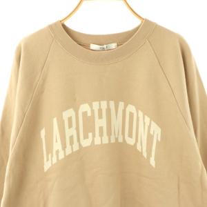 JOURNAL STANDARD relume 25AW ラグランロゴスウェット トレーナー F ベージュ /ES OS