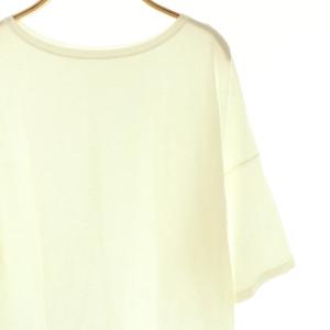 Framework 25SS ドライタッチコットンS/S-Tee Tシャツ カットソー 五分袖 F ホワイト /ES OS