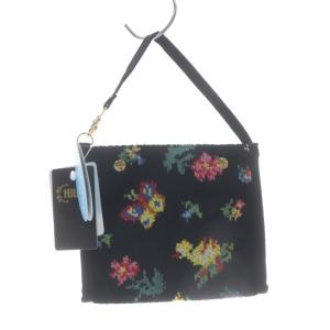 FEILER ハイジ マスクケース 総柄 黒 ブラック /SR SH