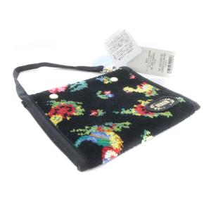 FEILER ハイジ マスクケース 総柄 黒 ブラック /SR SH