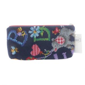 JOYFUL ジョイフル ポーチ 紺 ネイビー /SR SH