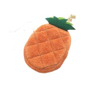 FEILER ラブラリーバイ トロピカルガーデン パイナップル ポーチ オレンジ /SR SH