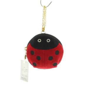 ハイジ チャームポーチ てんとう虫 赤 黒 /MI OS SH