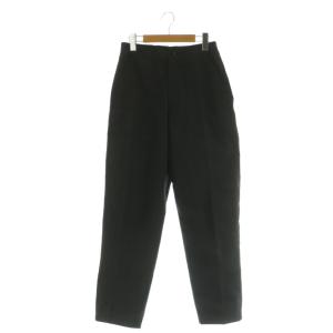 × ナンガ NANGA センタープレステーパードパンツ 38 ブラック /MY OS