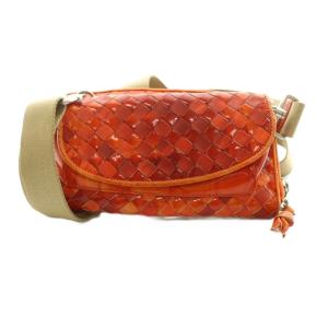 ウォレットバッグ イントレチャート ショルダー オレンジ /SS OS OH