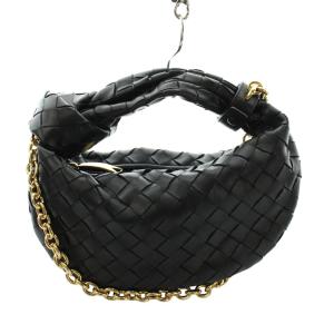 ミニ ジョディ イントレチャート チェーン付きバッグ ブラック