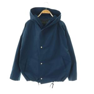 フード ナイロンジャケット 青 ブルー /CX OS