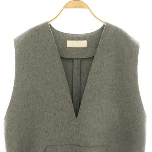 Plage 25AW WOオーバーベスト プルオーバー F グレー /DF OS