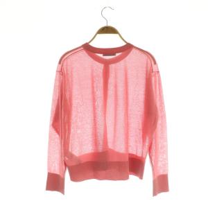 JOURNAL STANDARD 25SS パーフェクトサマーUVカーディガン ニット 長袖 クルーネック ピンク /MY OS