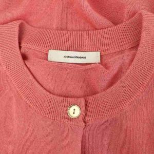 JOURNAL STANDARD 25SS パーフェクトサマーUVカーディガン ニット 長袖 クルーネック ピンク /MY OS