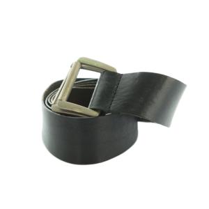 レザーバックルベルト 茶 /MI OS SH