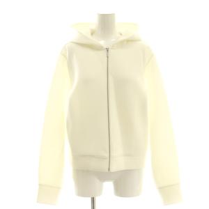 PLST 25SS ライトバルーンジップアップパーカー ナロースカートセットアップ タイト フーディ M L 白