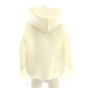 PLST 25SS ライトバルーンジップアップパーカー ナロースカートセットアップ タイト フーディ M L 白