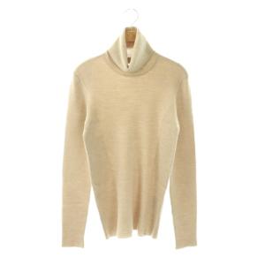 タートルネックニット プルオーバー 44 ベージュ /DF OS