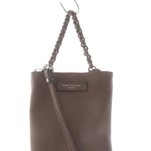 GUM gianni chiarini ウォレットショルダーバッグ レザー ハンドバッグ 2way 茶色 ブラウン /SR