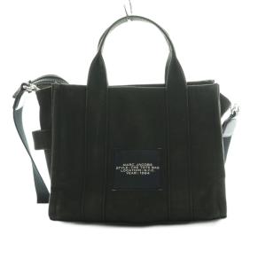 MARC JACOBS THE TOTE BAG 2WAYバッグ トート ショルダー キャンバス 黒 ブラック /SS OS