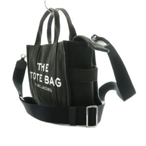 MARC JACOBS THE TOTE BAG 2WAYバッグ トート ショルダー キャンバス 黒 ブラック /SS OS