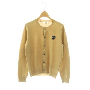 AZ-N023 AD2013 クルーネックカーディガン ニット 長袖 ウール M ベージュ /NR OS