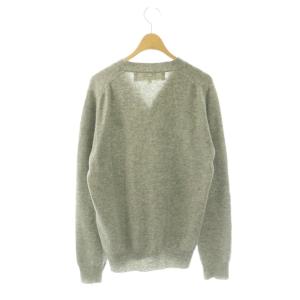 PLAY Comme des Garçons AZ-N024 AD2016 Vネック カーディガン ニット 長袖 ウール S グレー /NR OS