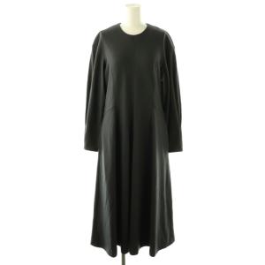 BLOOM JERSEY CEERI ワンピース ロング 38 チャコールグレー /DF OS