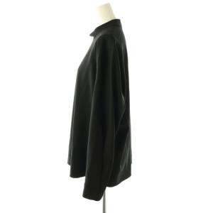 theory luxe 24AW SUAVE SAXONY JULLY ブラウス 038 ブラック /ES OS