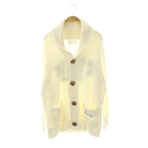 ×PEANUTS SNOOPY カーディガン ルームウェア M ホワイト /ES OS