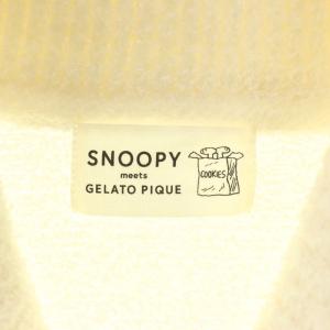 gelato pique ×PEANUTS SNOOPY カーディガン ルームウェア M ホワイト /ES OS