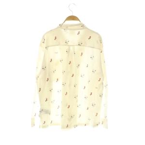 gelato pique ×SNOOPY Snoopy シャツ ロングパンツ セットアップ パジャマ F オフホワイト マルチカラー