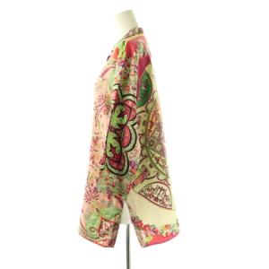 ETRO ペイズリー柄 シャツ チュニック 42 ピンク マルチカラー /ES OS
