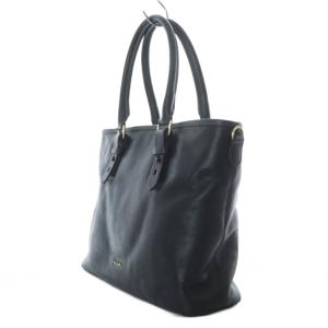 PAUL SMITH ハンドバッグ トート レザー 本革 黒 ブラック シンプル 無地 /RI OS