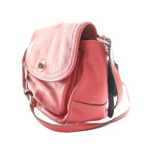 COACH ショルダーバッグ レザー ピンク /SS OS