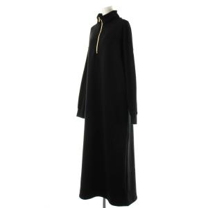 EVERYDAY I LIKE 25AW Warm ジップ ドレス ワンピース 36 ブラック