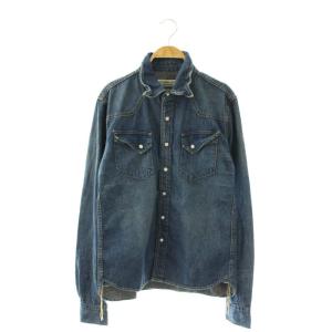 デニムウエスタンシャツ 長袖 F インディゴブルー /DO OS SH