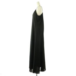 Lisiere L'Appartement 25SS Satin Cami Dress ワンピース キャミソール ロング 黒 /NR OS SH