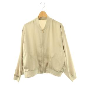 25SS Satin Blouson ベージュ 25010560519110
