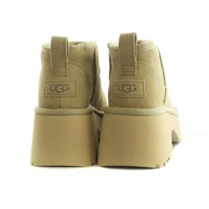 UGG australia Classic Ultra Mini New Heights ショートブーツ US6 23.0cm ベージュ