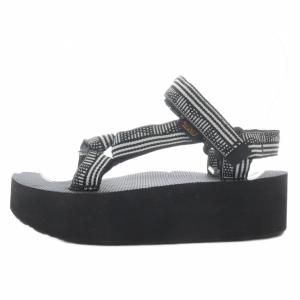 FLATFORM UNIVERSAL スポーツサンダル プラットフォーム ベルクロ 23cm ブラック