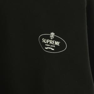 Supreme 24AW Crest Crewneck スウェット M ブラック ホワイト