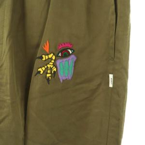 WTAPS CRIBS/TROUSERS パンツ イージー X02 カーキ 182BRDT-PTM01 /DO OS