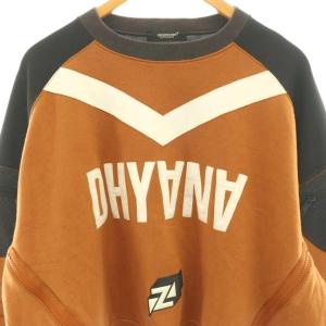 UNDERCOVER 19SS ショート丈スウェットトップス トレーナー プルオーバー 3 ブラウン マルチカラー UCW4802-1