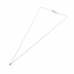 agete ネックレス K18 0.1ct イエローゴールド