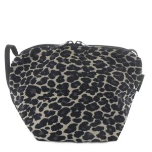 Hervé Chapelier 2885F ナイロン舟型ショルダーバッグS ヒョウ柄 カモフラージュ パンサーブラン /YO22